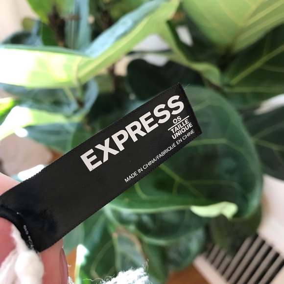 Boho black & white poncho, shawl, festival EXPRESS - Picture 3 of 4